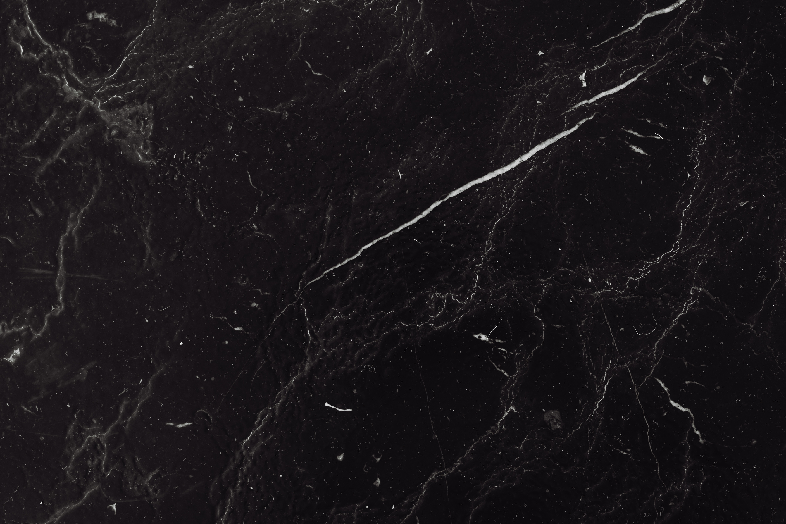 Black Marble Surface Texture